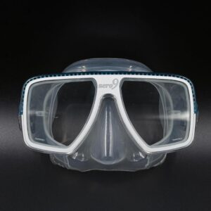 mares maschera zero9 orient clear/ blue