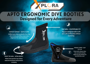 xplora apto high cut 5mm booties