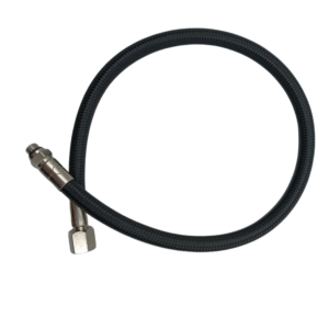 lp regulator braided hose black 62cm