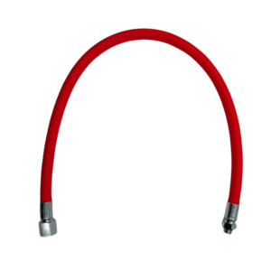 lp regulator braided hose red 56cm