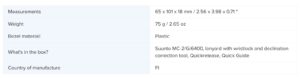 suunto mc 2/g/6400
